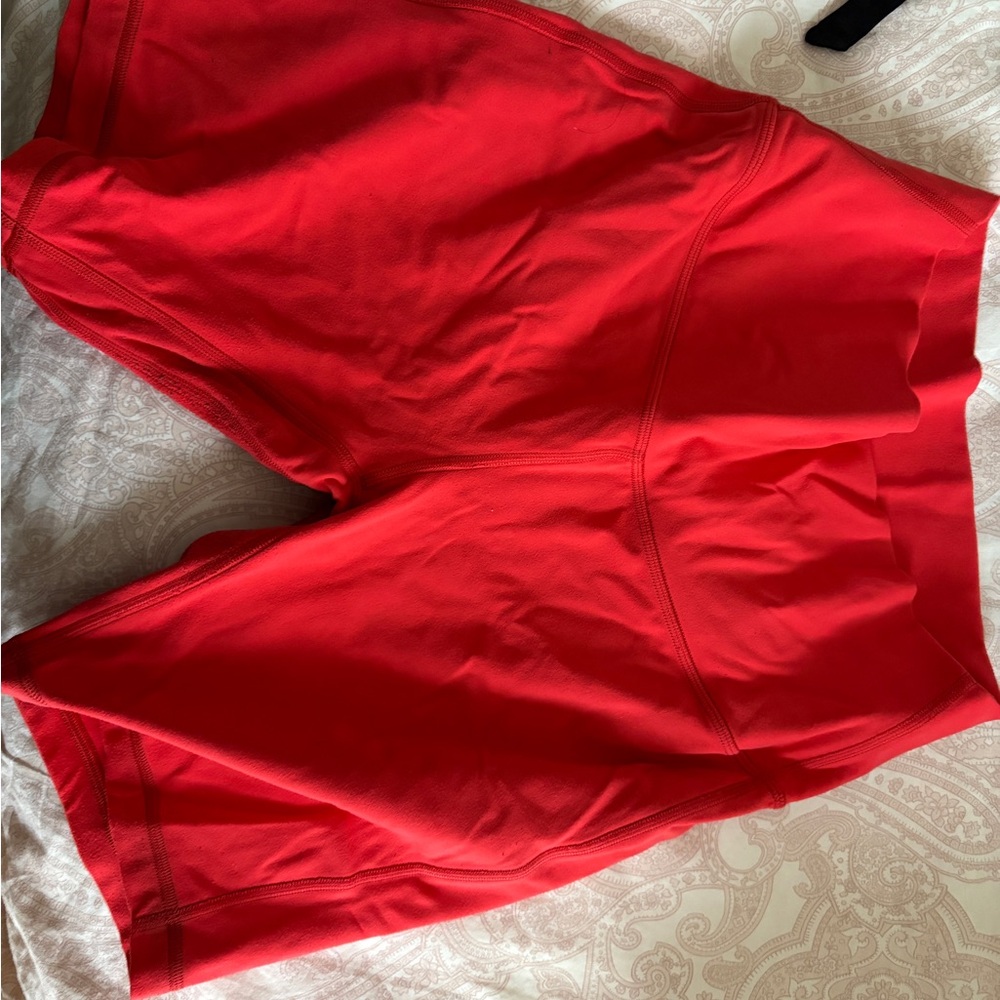 lululemon athletica Red Athletic Shorts